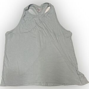 Athleta Light Gray Tank Top | Sz L